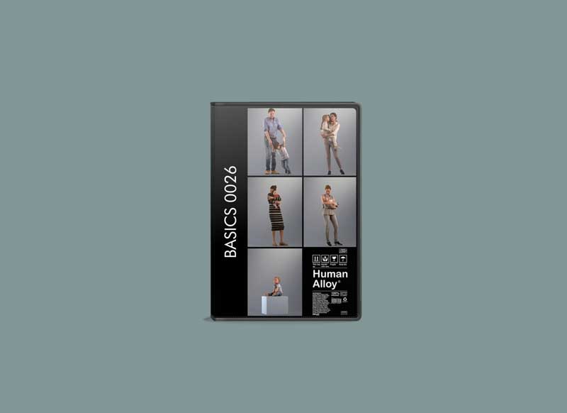 Human Alloy - Basics 0011 3D Models