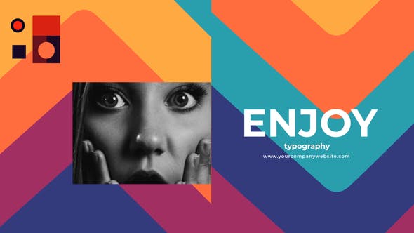 Videohive Typographic Colorful Opener 36414496
