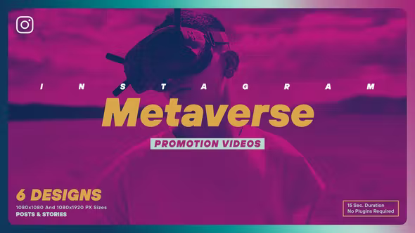Videohive Metaverse Instagram Promotion 36844995