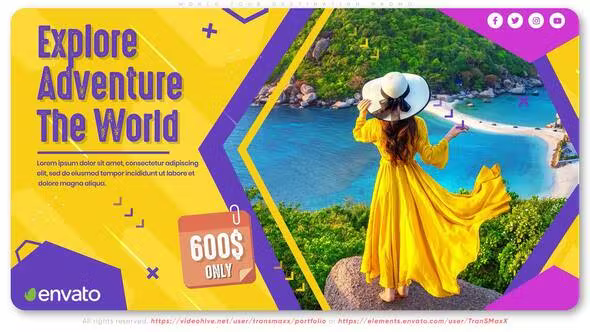 Videohive World Tour Destination Promo 36759686