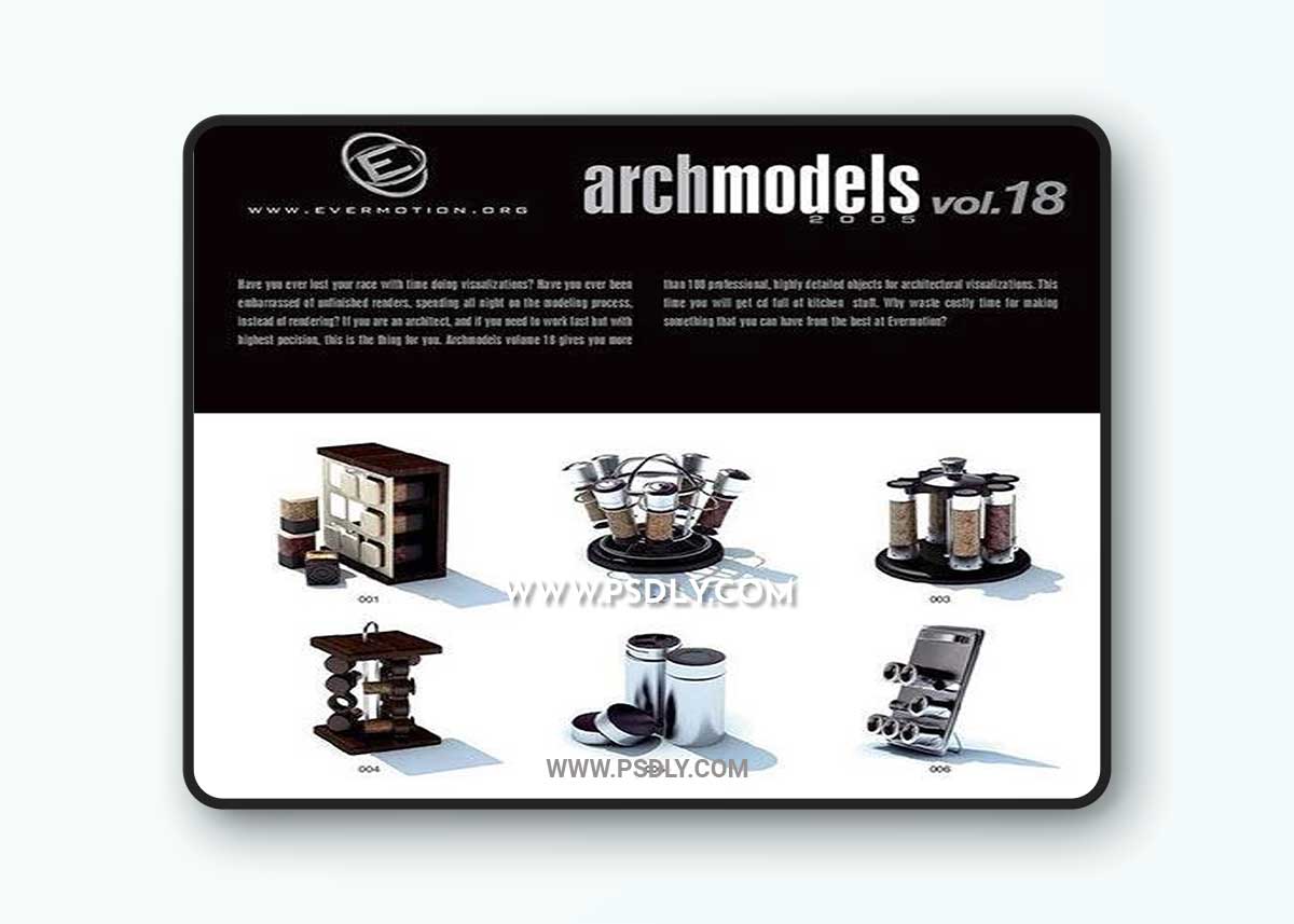 3D Models Evermotion Archmodels v 018