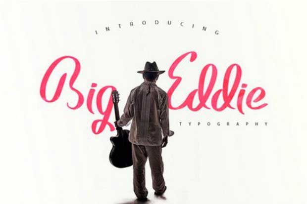 Big Eddie Script Typeface