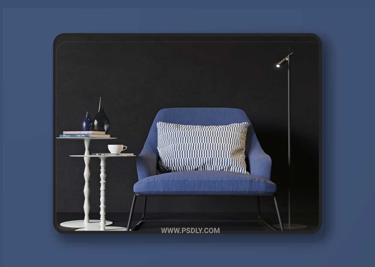 Bonaldo Blazer armchair 3D Model