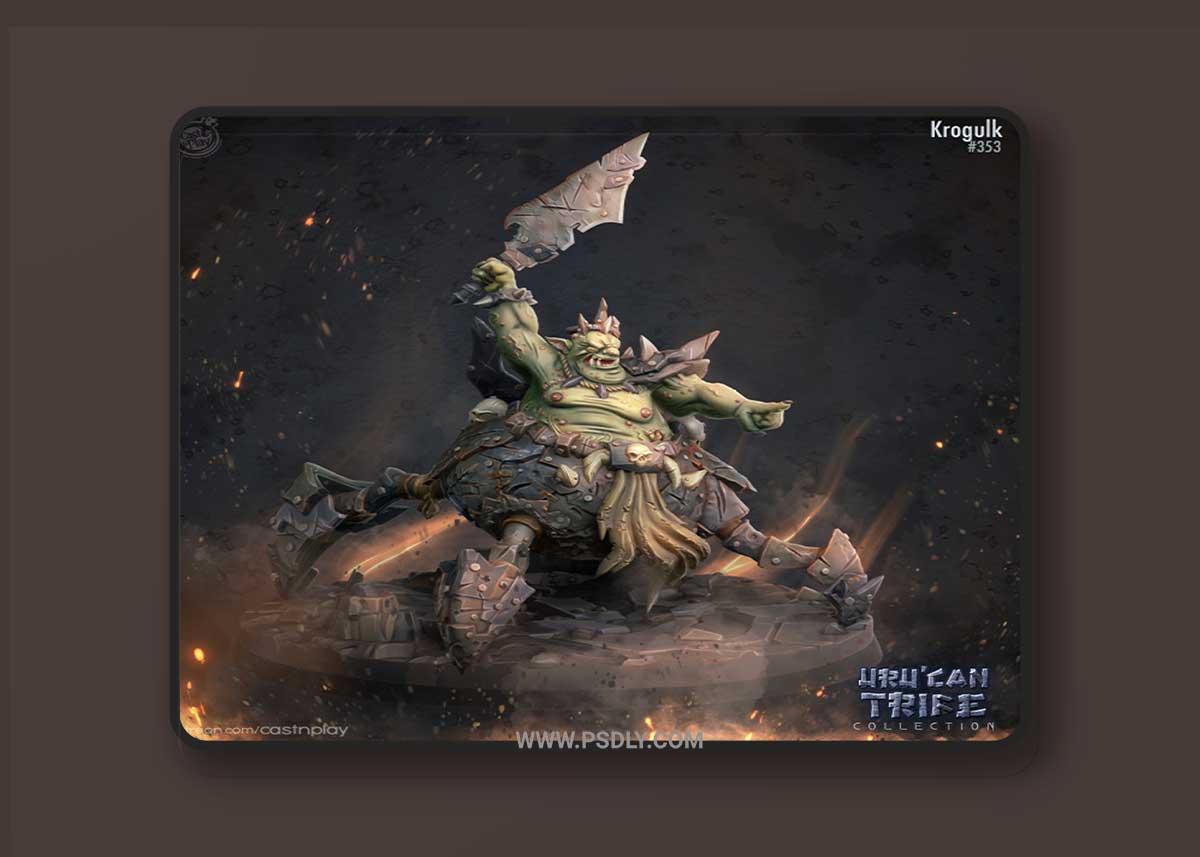 Krogulk 3D Model