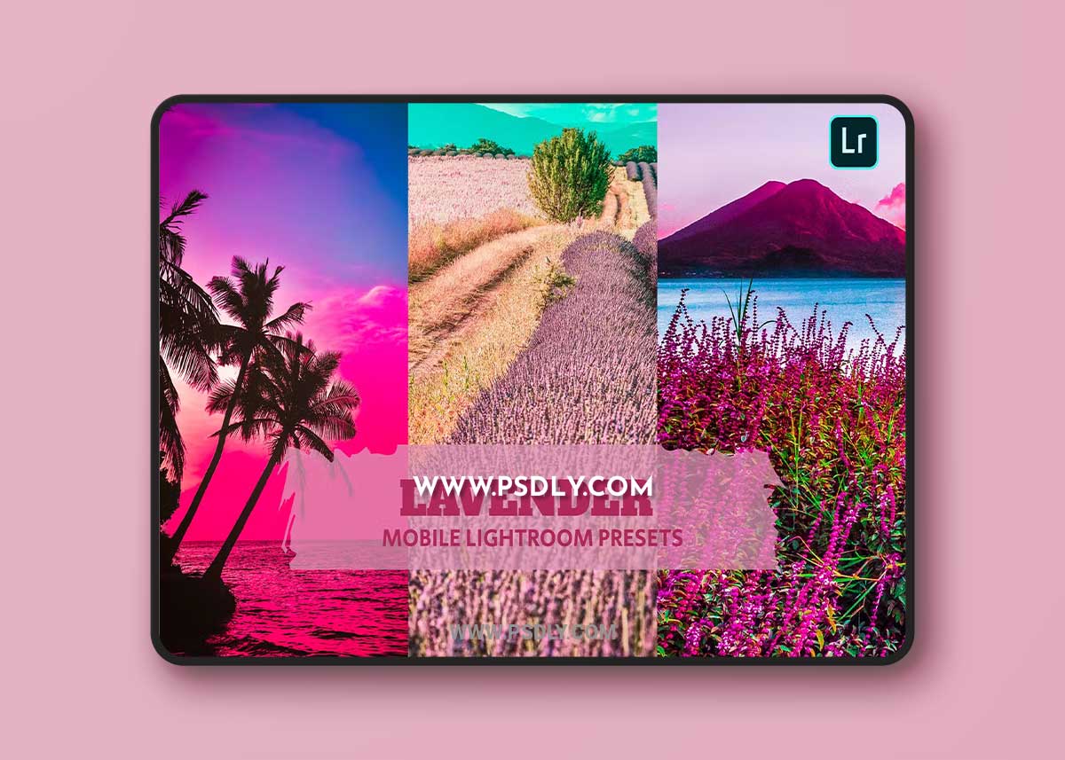 Lavender Lightroom Presets Mobile 7CCR3LP