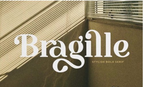 Bragille - Stylish Bold Serif