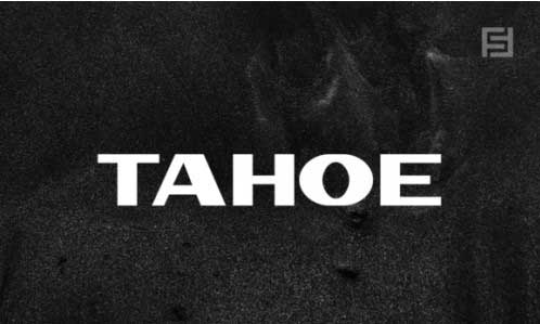 TAHOE - Unique Display Typeface