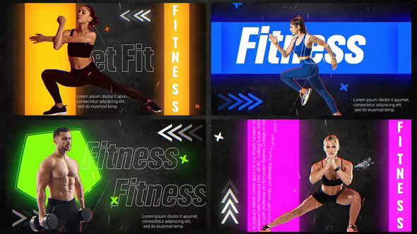 Videohive Burn Fitness And Sports Slideshow 37437249