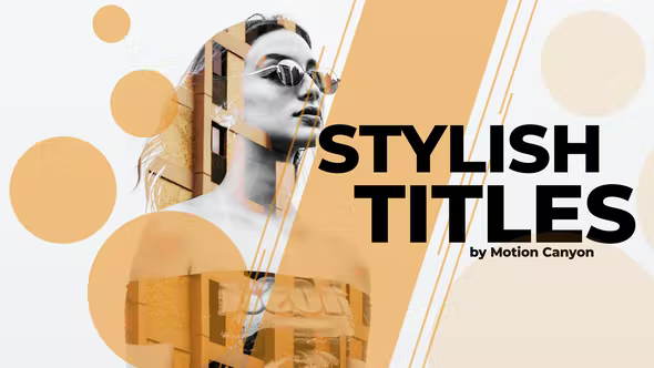 Videohive New Stylish Titles. 37454352
