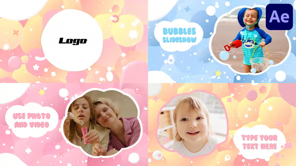 Videohive Bubble Slideshow | After Effects 37260176