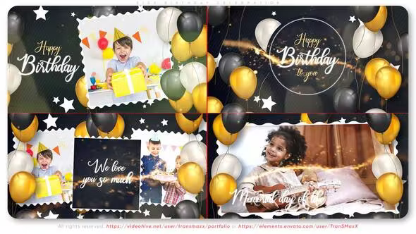 Videohive Kids Birthday Celebration 36900459
