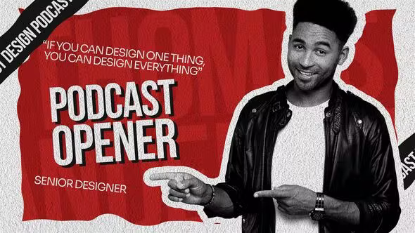 Videohive Podcast Opener 37300886