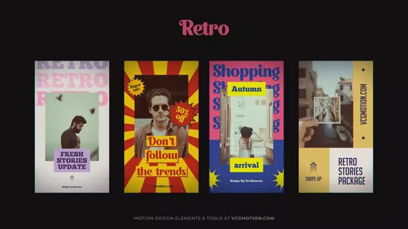 Videohive Stories - Retro 36942638