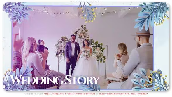Videohive Wedding Story 36900422