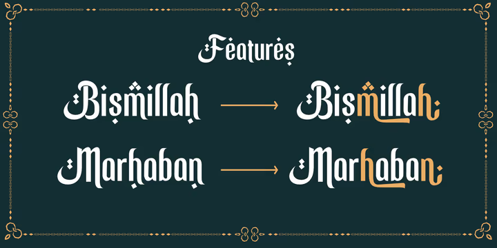 Ramadhan Mubarok Font