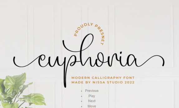 Euphoria Font