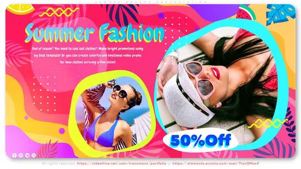 Videohive Summer Brands Presentation 36890076
