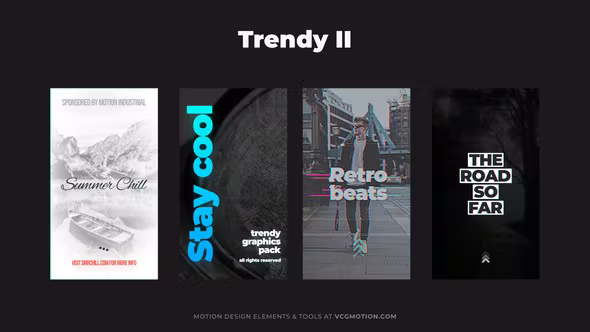Videohive Stories - Trendy II 36972994