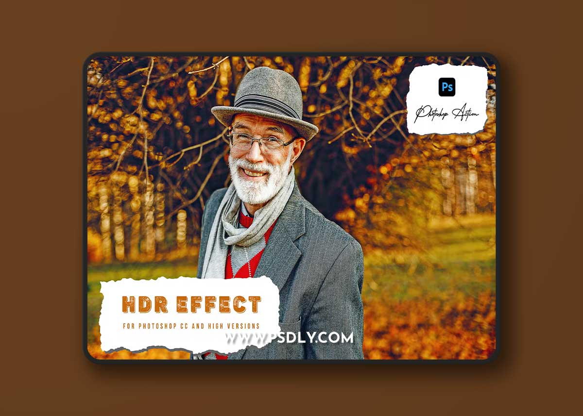 HDR Effect Photoshop Action