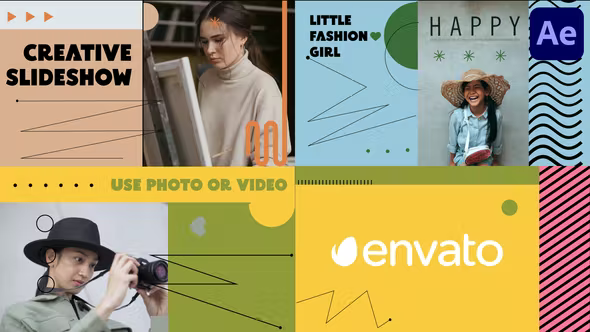 Videohive Colorful Bright Slideshow for After Effects 37933986
