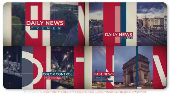 Videohive Daily News Intro 38000389
