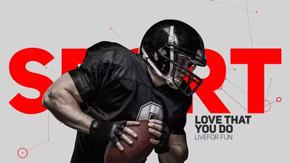 Videohive Sport Minimal Intro 37151985