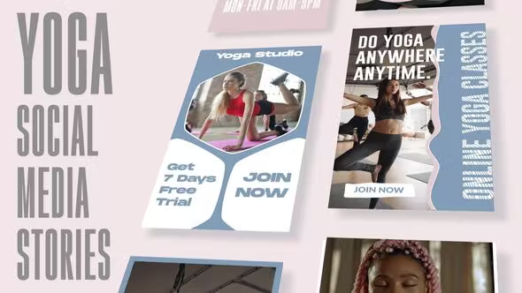 Videohive YOGA-Social Media Stories 37885700