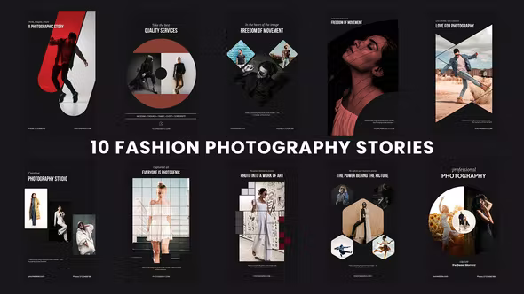 Videohive Fashion Photography Instagram Stories 37578815