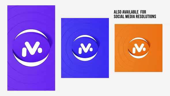 Videohive 3D Cicle Logo Reveal 37733830