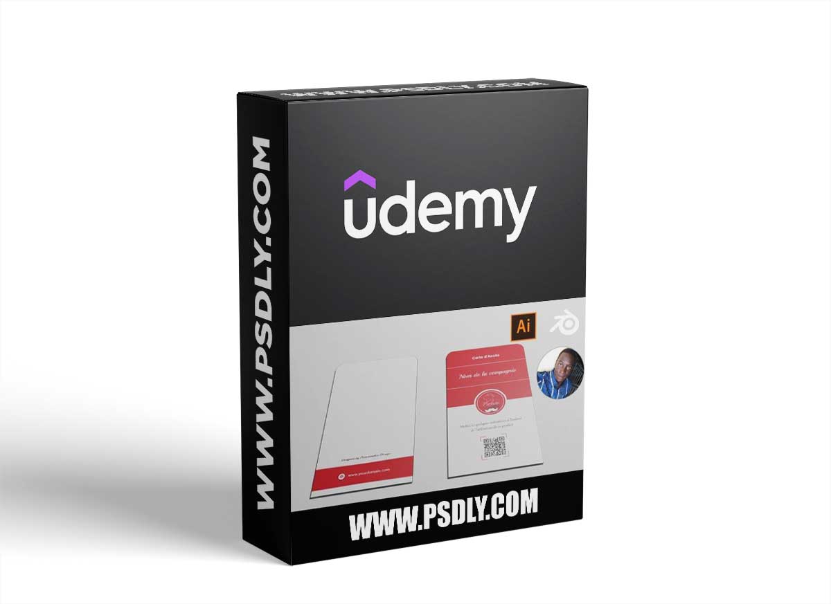 Blender - Mockup 3D De Cartes De Visite