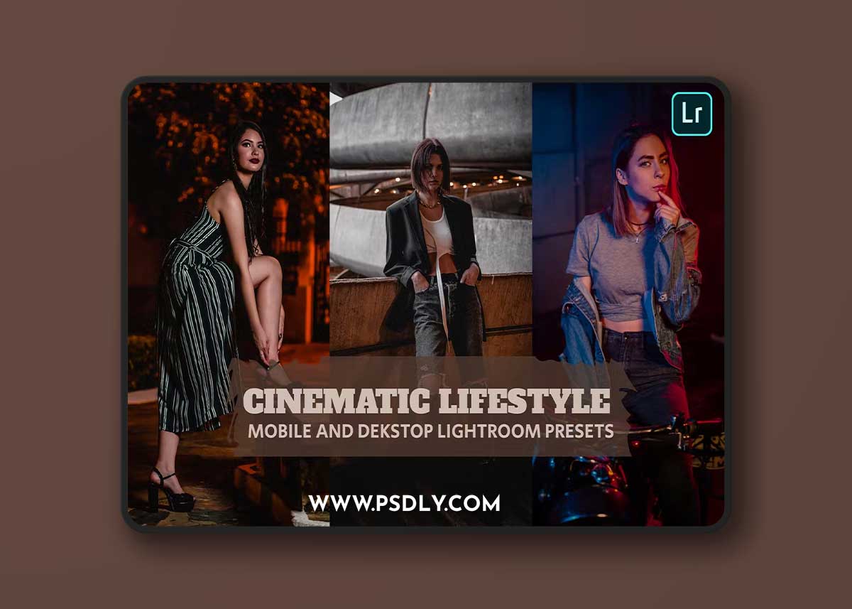 Cinematic Lifesty Lightroom Presets Dekstop Mobile