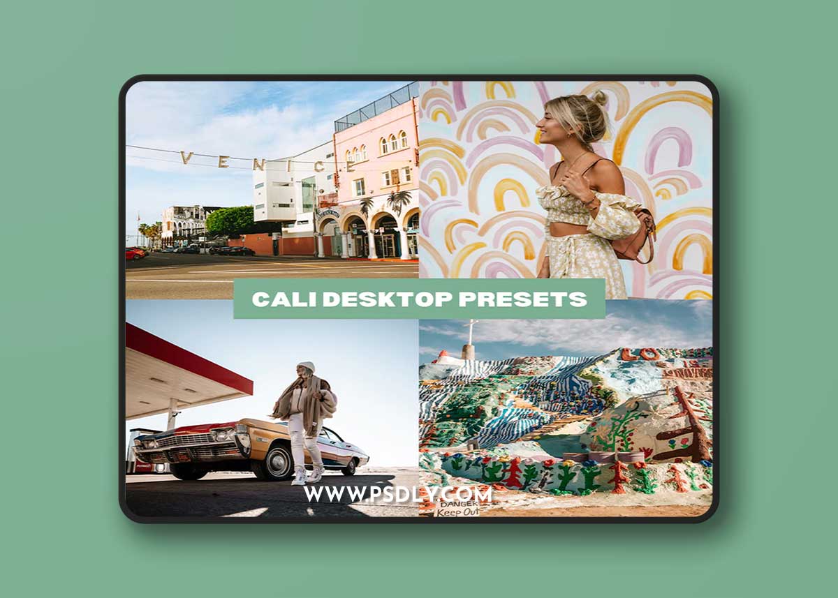 DOYOUTRAVEL Cali Road Trip Desktop & Mobile Presets Collection