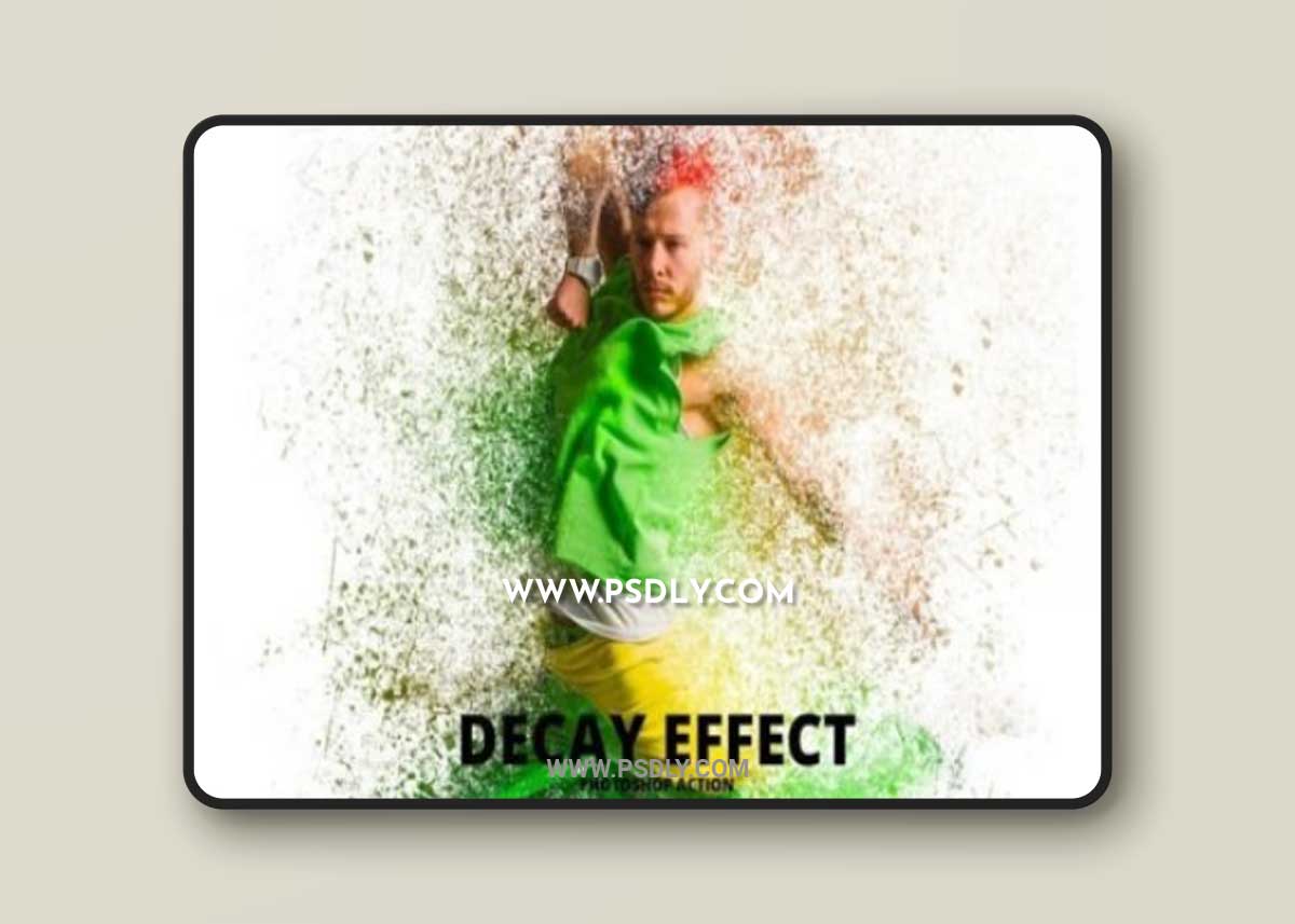 Decay Effect Photoshop Action