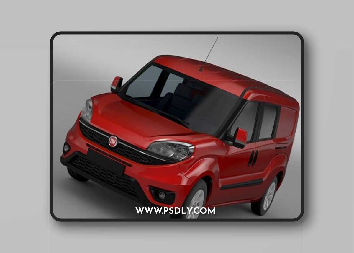 Fiat Doblo Maxi Combi 263 2015 3d model