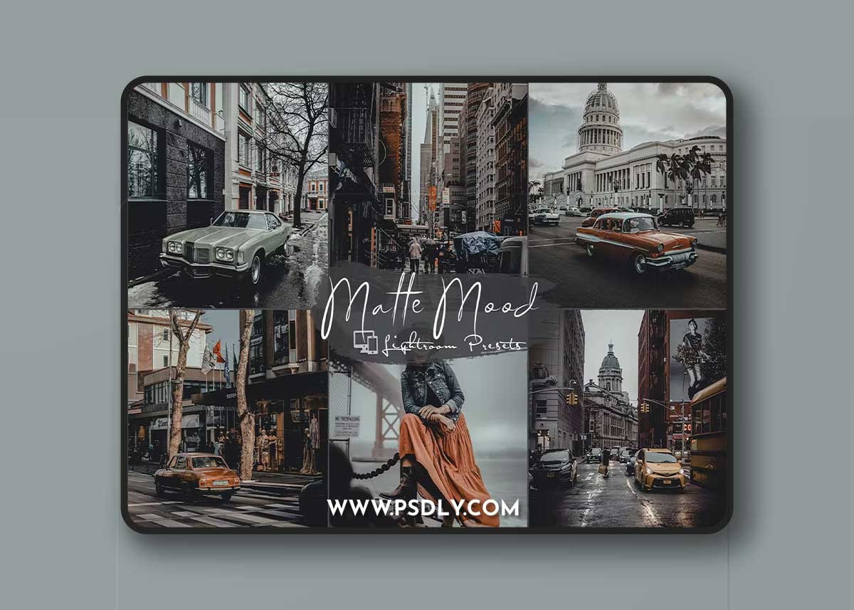 Matte Mood Lightroom Presets