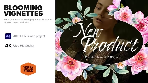 Videohive Blooming Vignettes 38431640