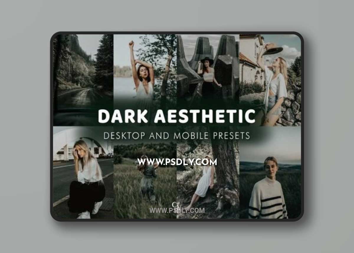 10 Dark Aesthetic Lightroom Presets