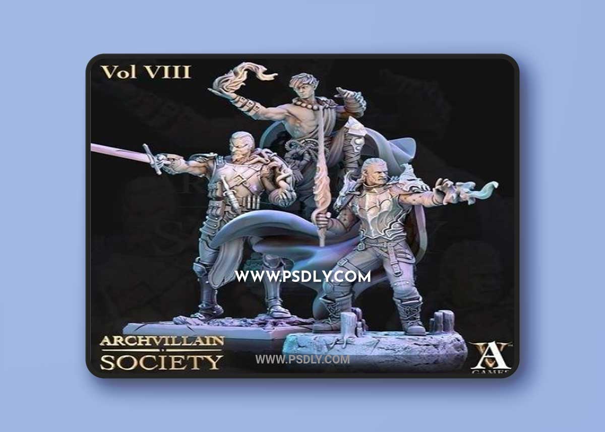 Archvillain Society - Vol. VIII 3D Model