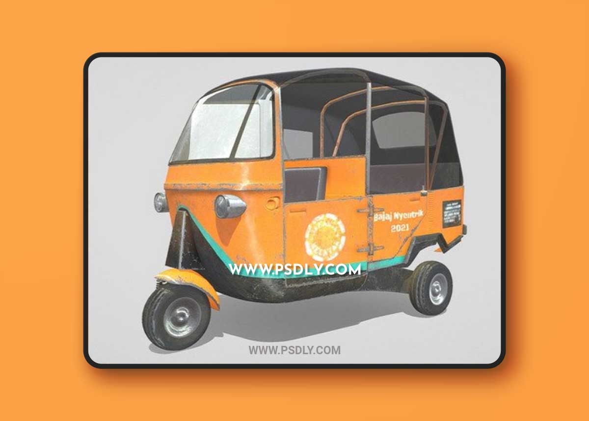 Bajaj nyentrik 3D Model