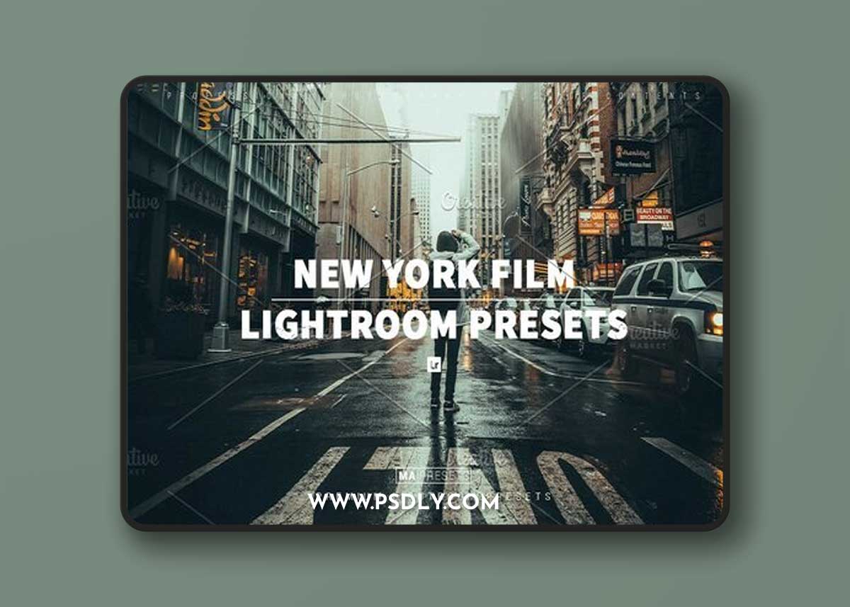 CreativeMarket - 20 NEW YORK FILM Lightroom Presets 7057802