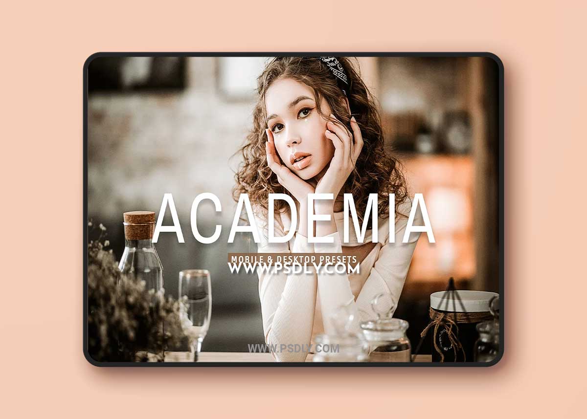 CreativeMarket - Academia Pro Lightroom Presets 7375227