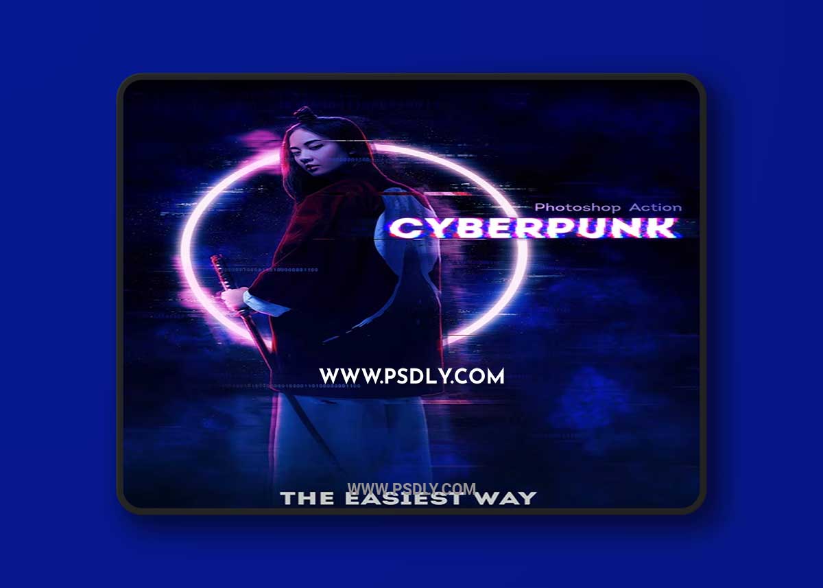 GraphicRiver - CyberPunk 2 Photoshop Action 38568502