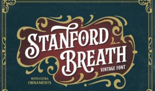 Stanford Breath Font