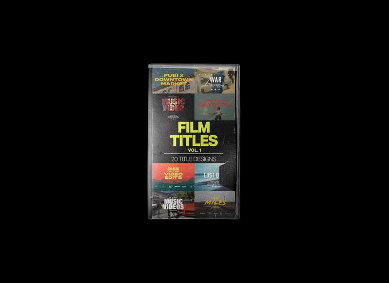 Tropic Colour FILM TITLES VOL. 1