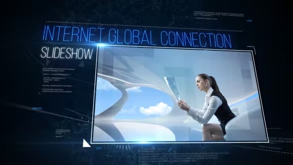 Videohive Internet Global Connection Slideshow 10534698