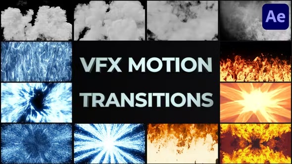 Videohive VFX Motion Transitions for After Effects 38615003