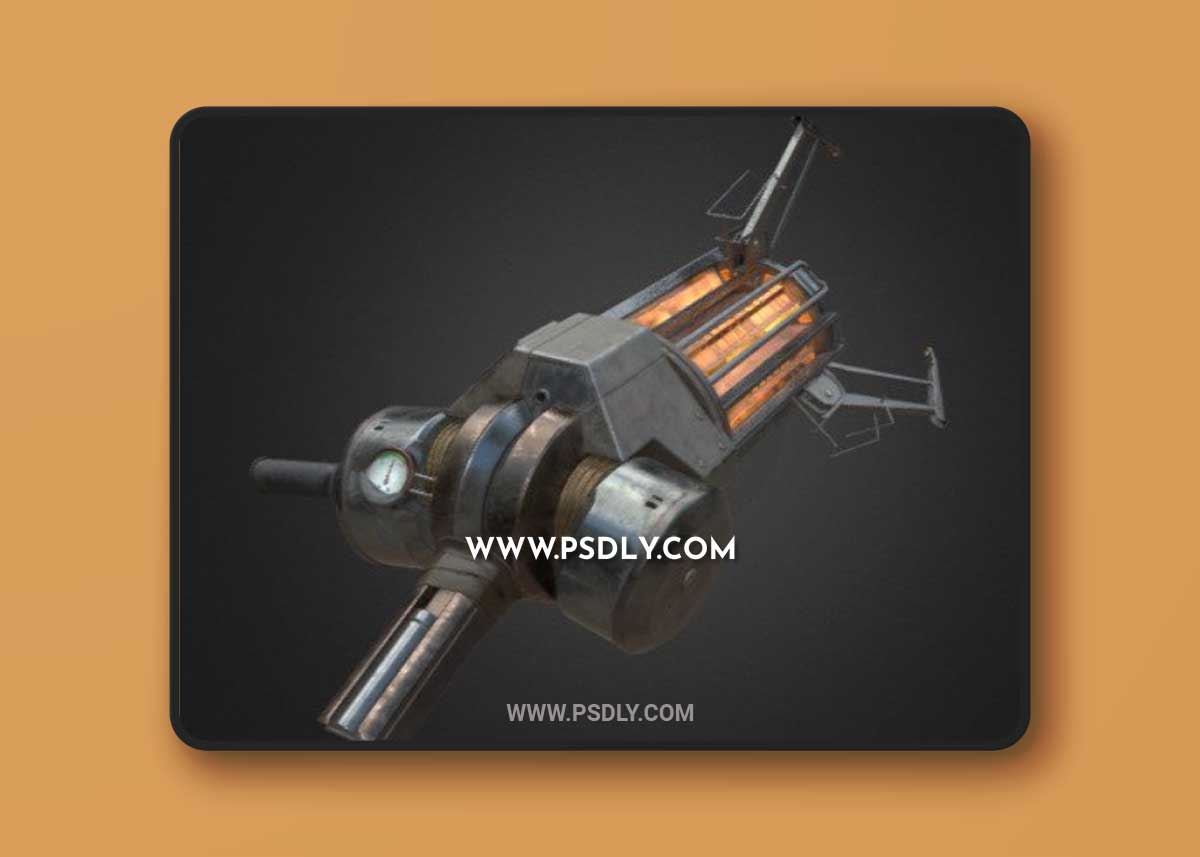 Zero Point Energy Field Manipulator: Gravity Gun 3D Model