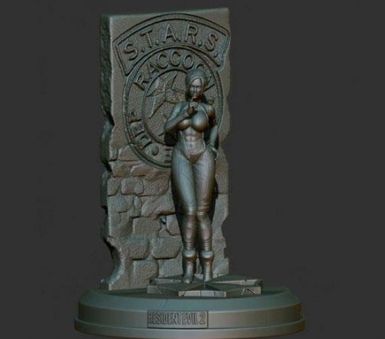 Resident Evil - Claire Redfield 3D STL Model 2 image 27