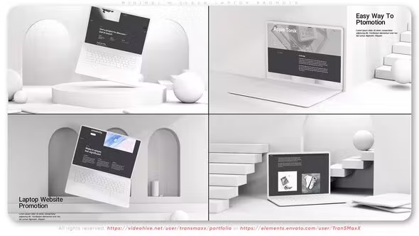 Videohive Minimal N Clean Laptop Promote 38528513