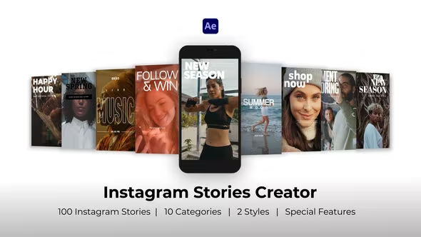Videohive - Instagram Stories Creator | After Effects - 38495024